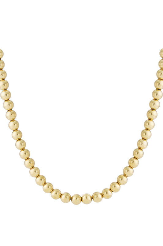 Collana di perline cave - 12 mm