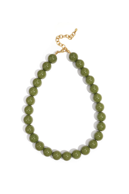 Collana con perle grandi
