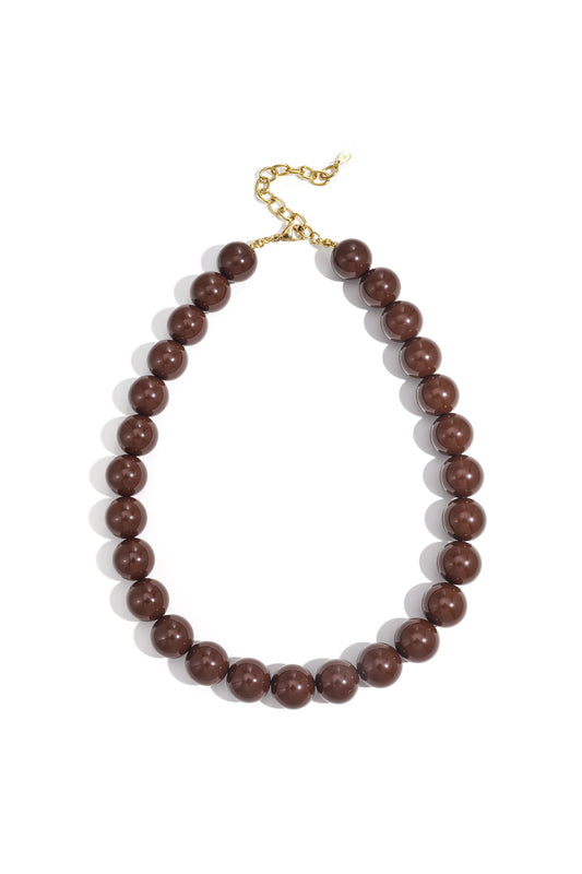 Collana con perle grandi