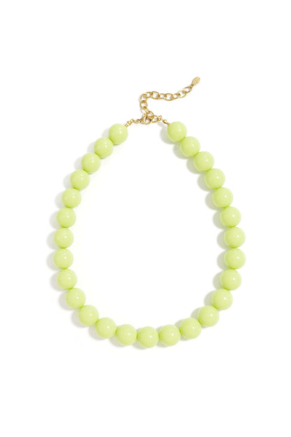 Collana con perle grandi