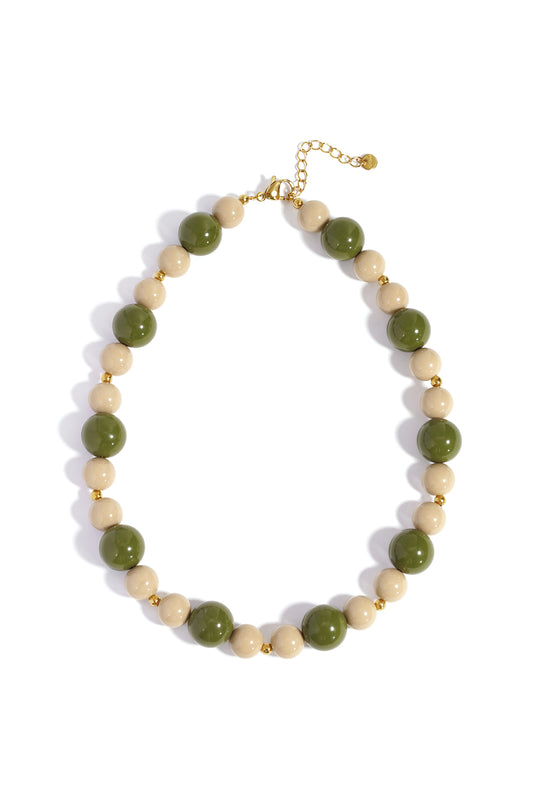 Collana con perle di diverse dimensioni