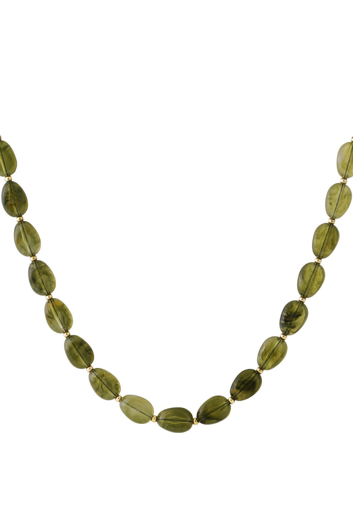 Collane di perline acriliche perline casual quotidiane-13mm*18.4mm