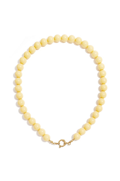 Collana di perline con chiusura frontale - 12 mm