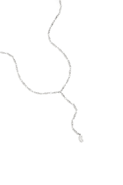 Collana con strass pendenti