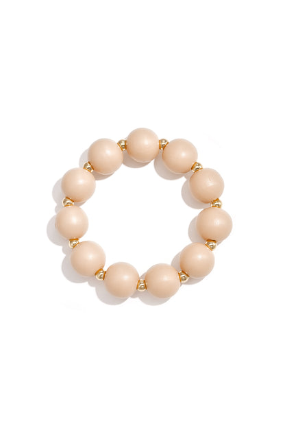 Braccialetti con perline di legno Perline Semplici per tutti i giorni Serie Semplice Gioielli da donna
