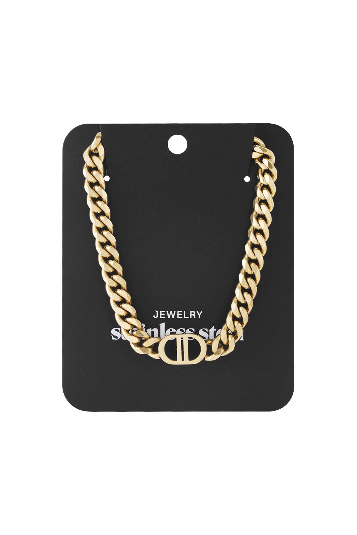 Collana La bella vita Gold Stainless Steel