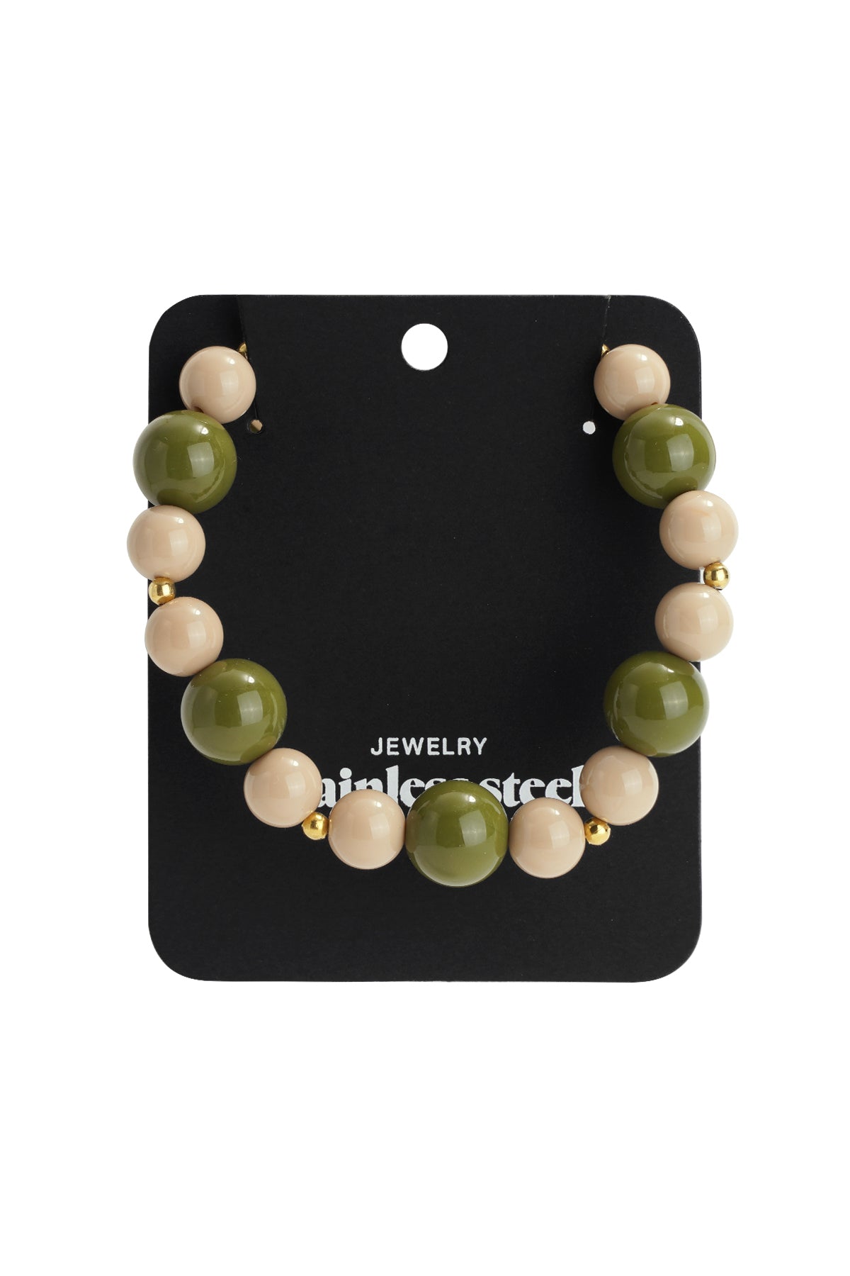 Collana con perle di diverse dimensioni