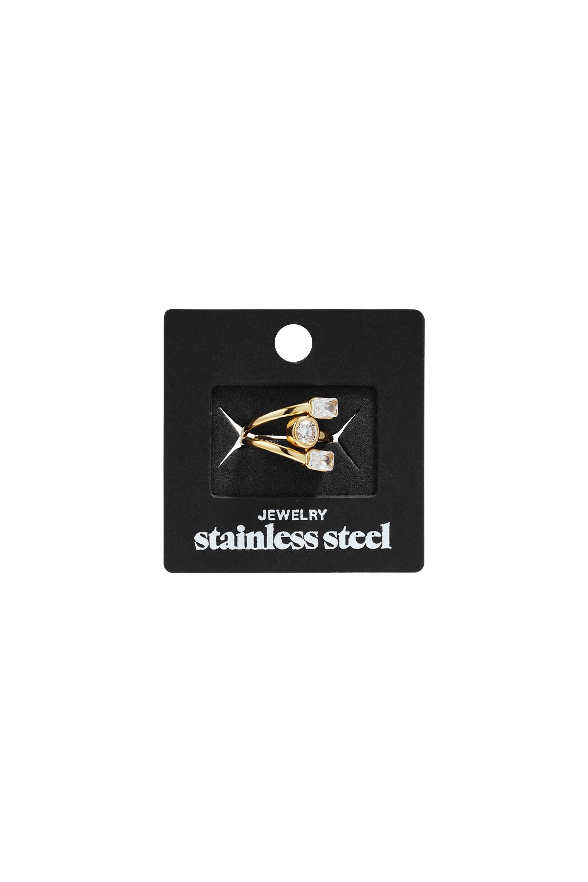 Anello con pietre diverse