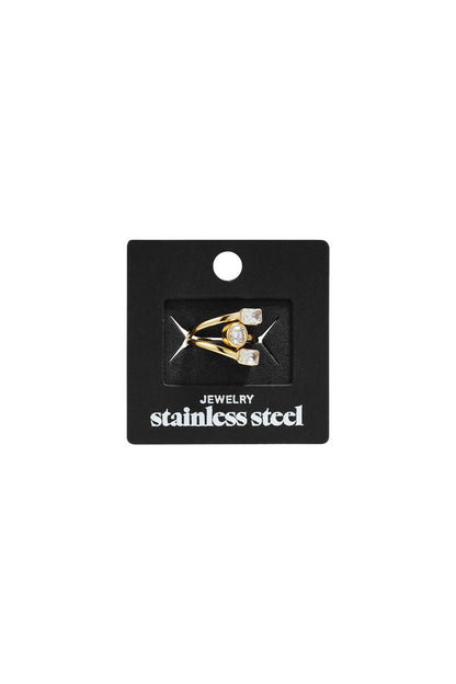 Anello con pietre diverse